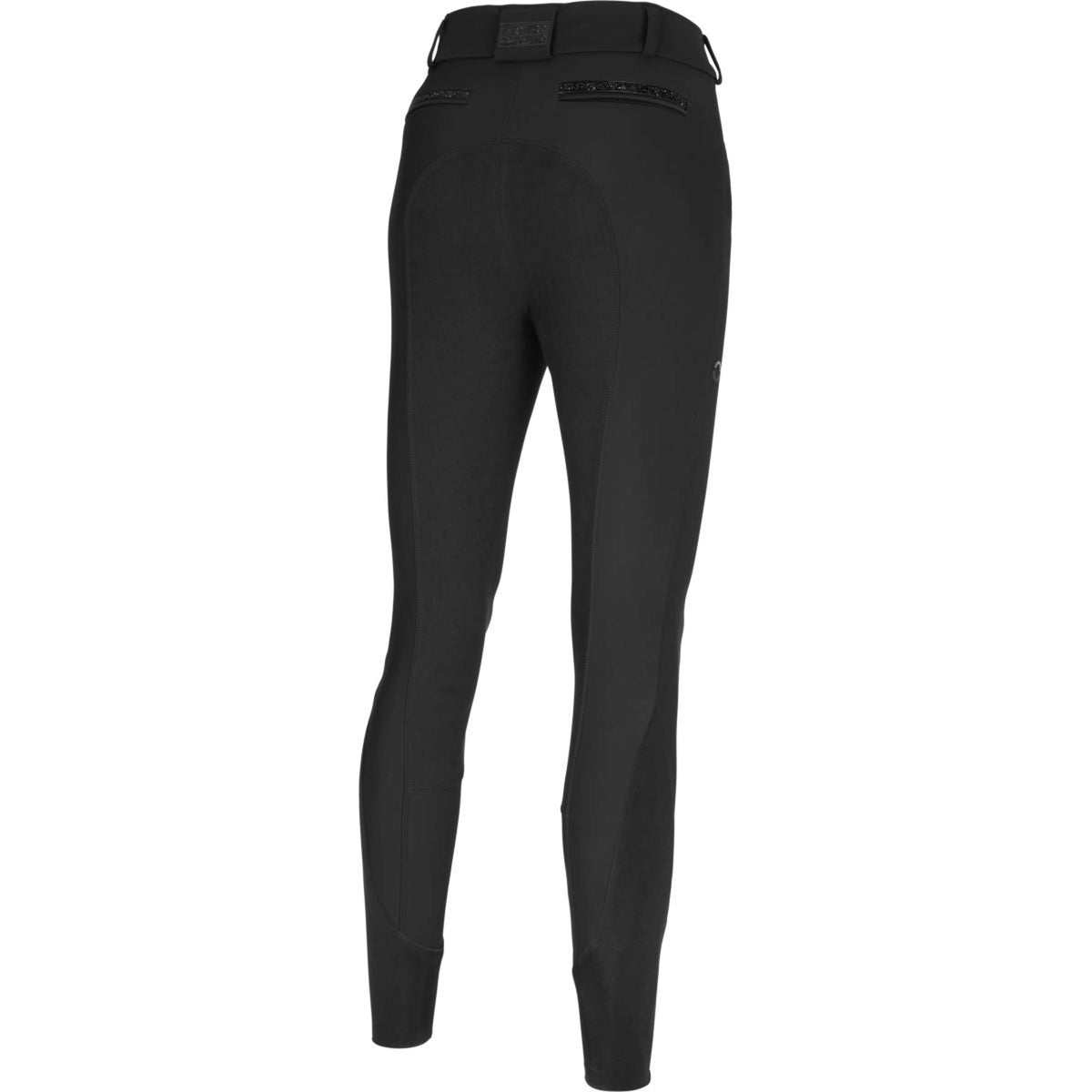 Pikeur Pantalon d'Équitation Ceelina Leather Seat SS26 Full Grip Noir