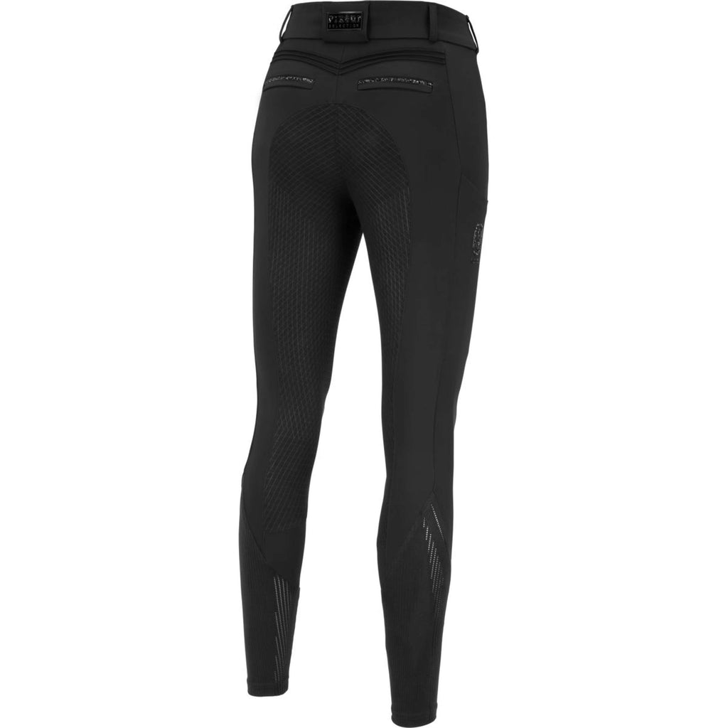 Pikeur Pantalon d'Équitation Ceelina GridTexLeather Highwaist Full Grip Noir