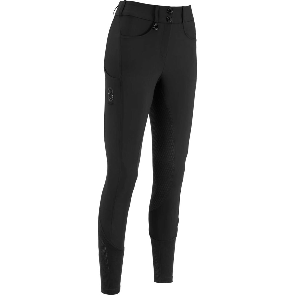 Pikeur Pantalon d'Équitation Ceelina GridTexLeather Highwaist Full Grip Noir