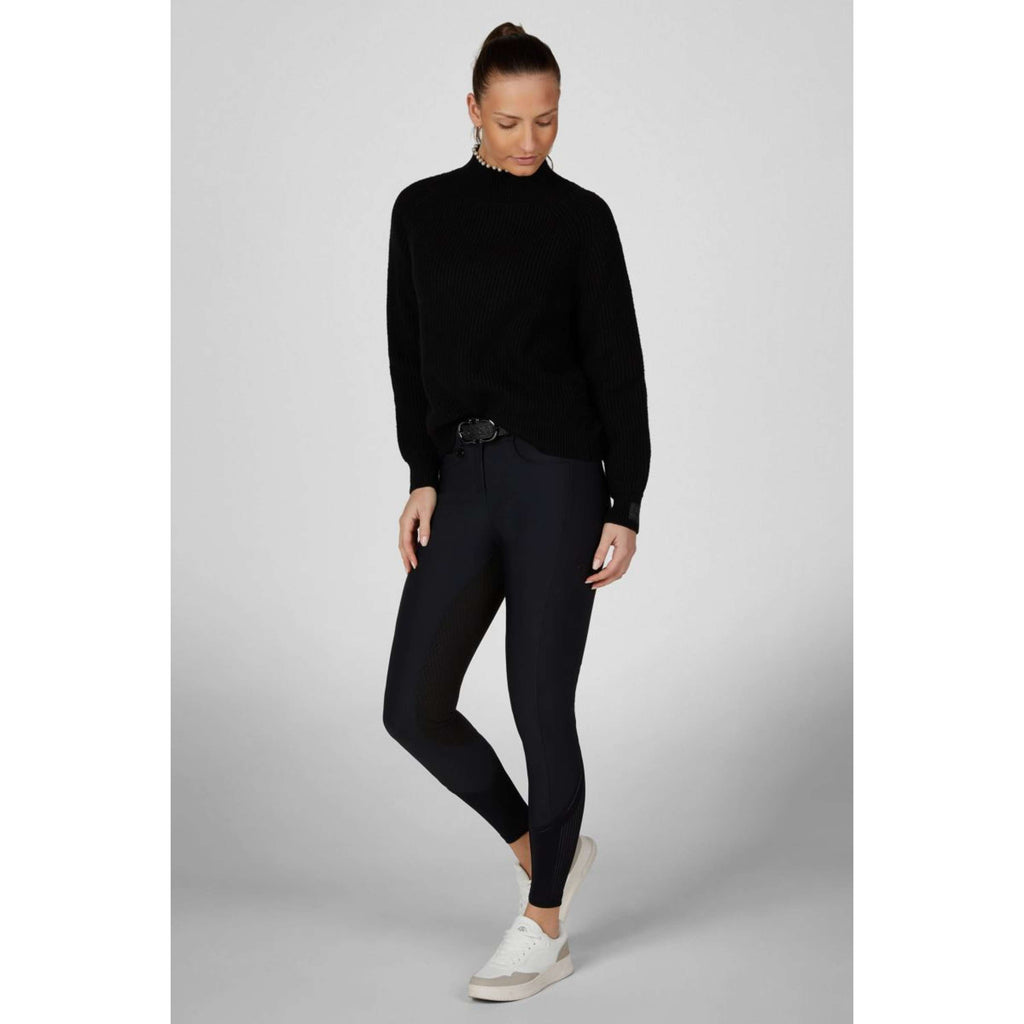 Pikeur Pantalon d'Équitation Ceelina GridTexLeather Highwaist Full Grip Noir