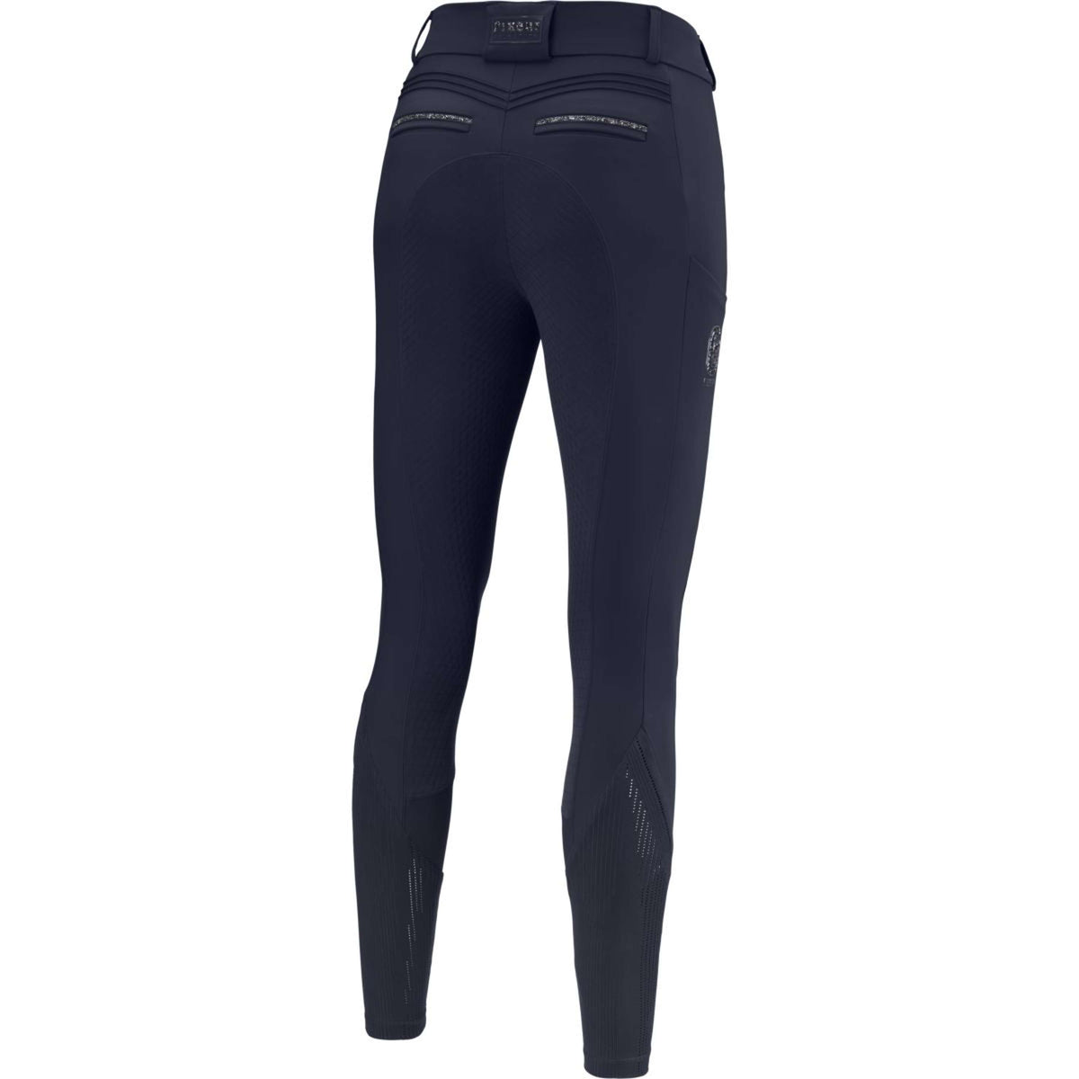 Pikeur Pantalon d'Équitation Ceelina GridTexLeather Highwaist Full Grip Nightblue