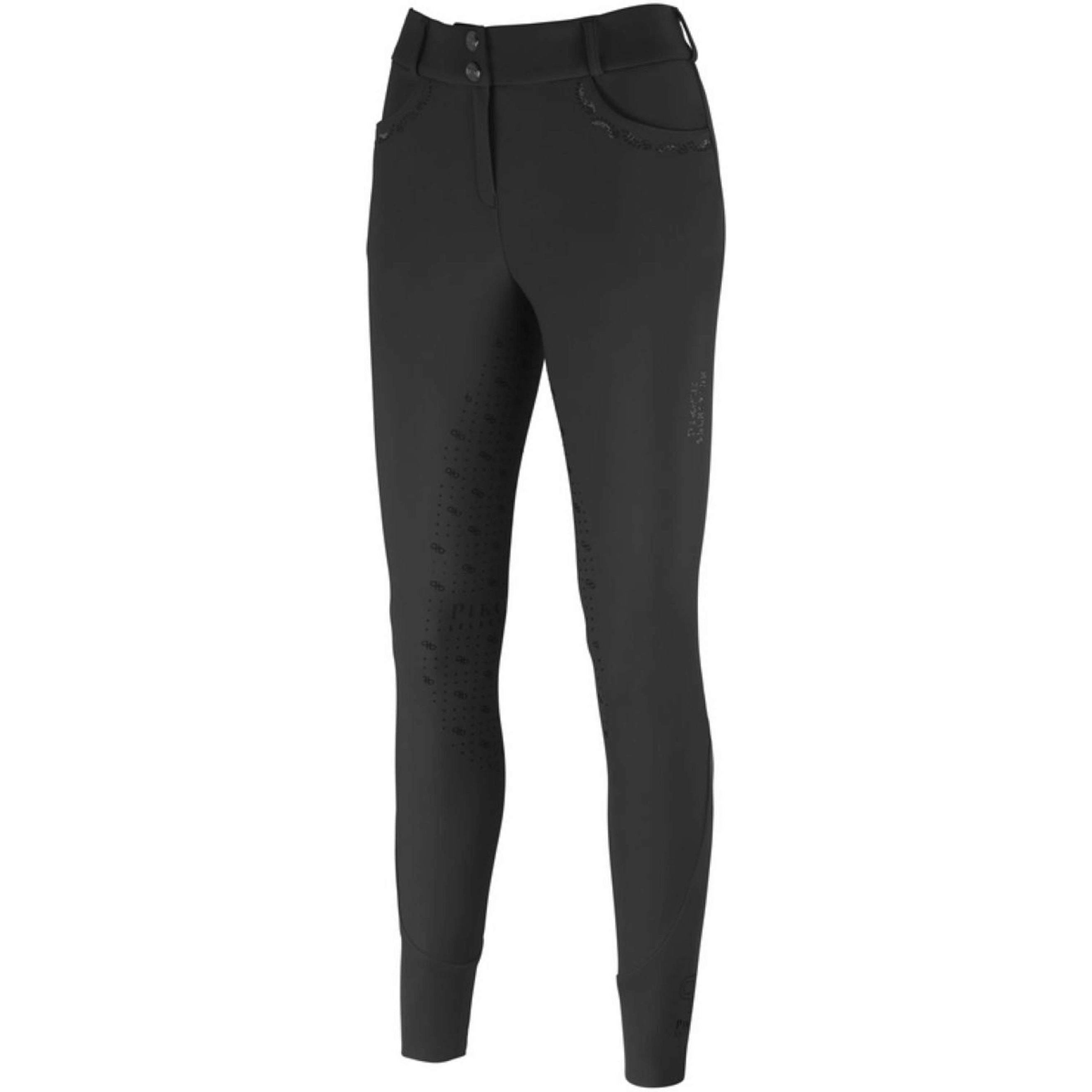 Pikeur Pantalon d'Équitation Ceelina SD Full Grip High Waist Winter Noir