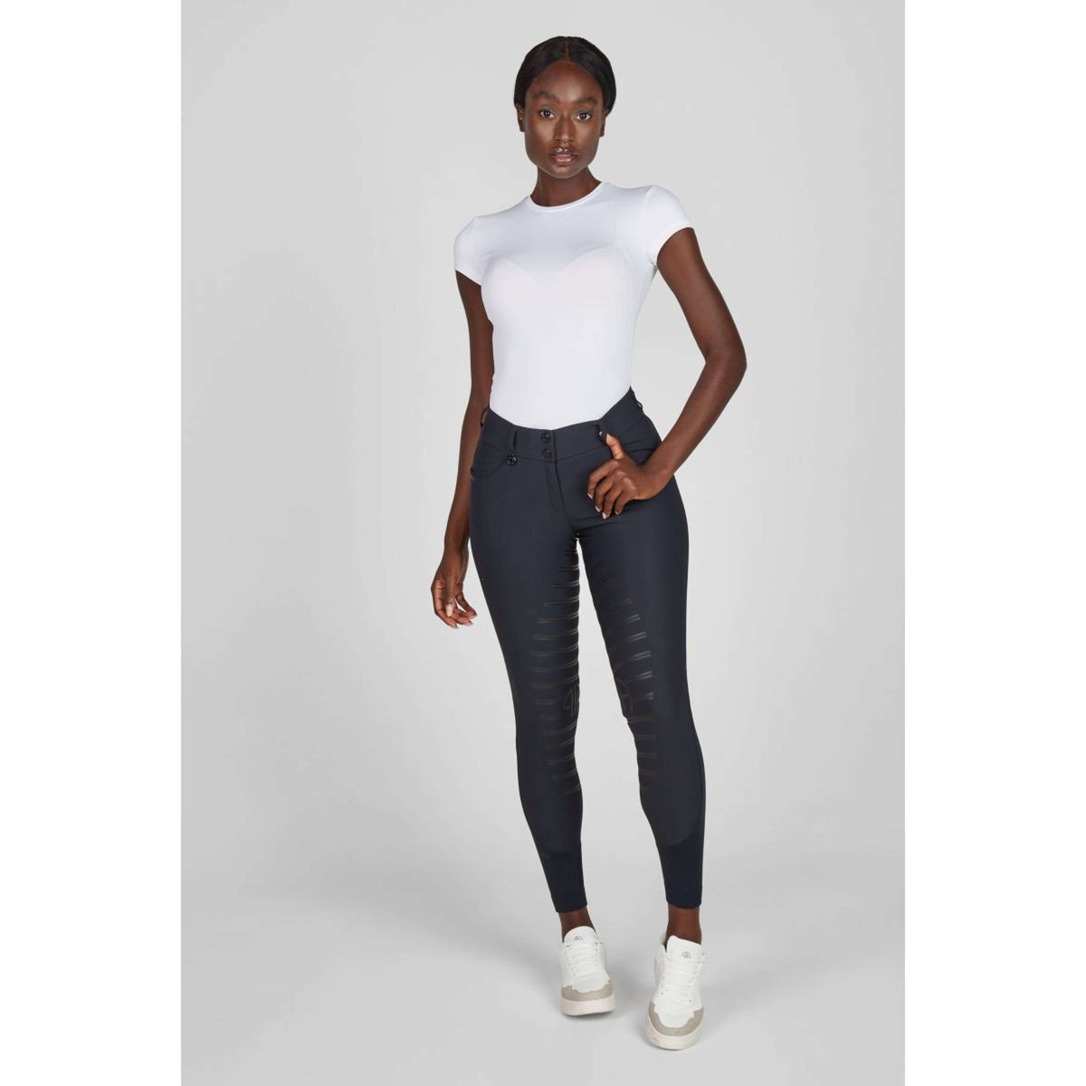 Pikeur Pantalon d'Équitation Romy II SD SS26 Full Grip Noir