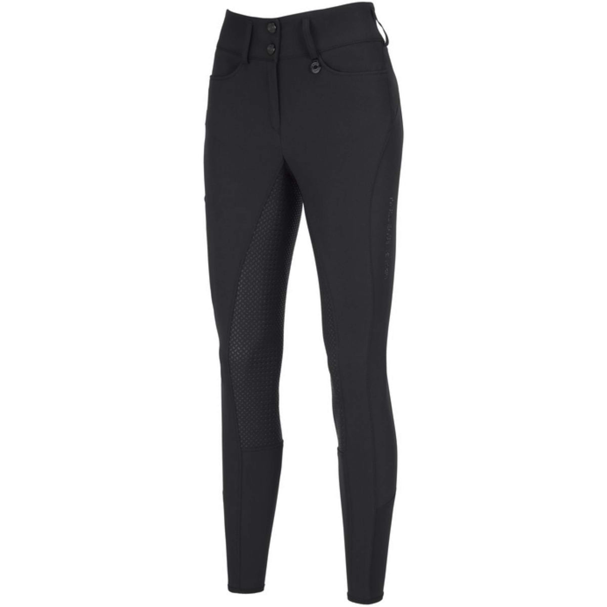 Pikeur Pantalon d'Équitation Midwaist Full Grip Femme Noir