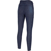 Pikeur Pantalon d'Équitation Brinja Midwaist Full Grip Denim bleu