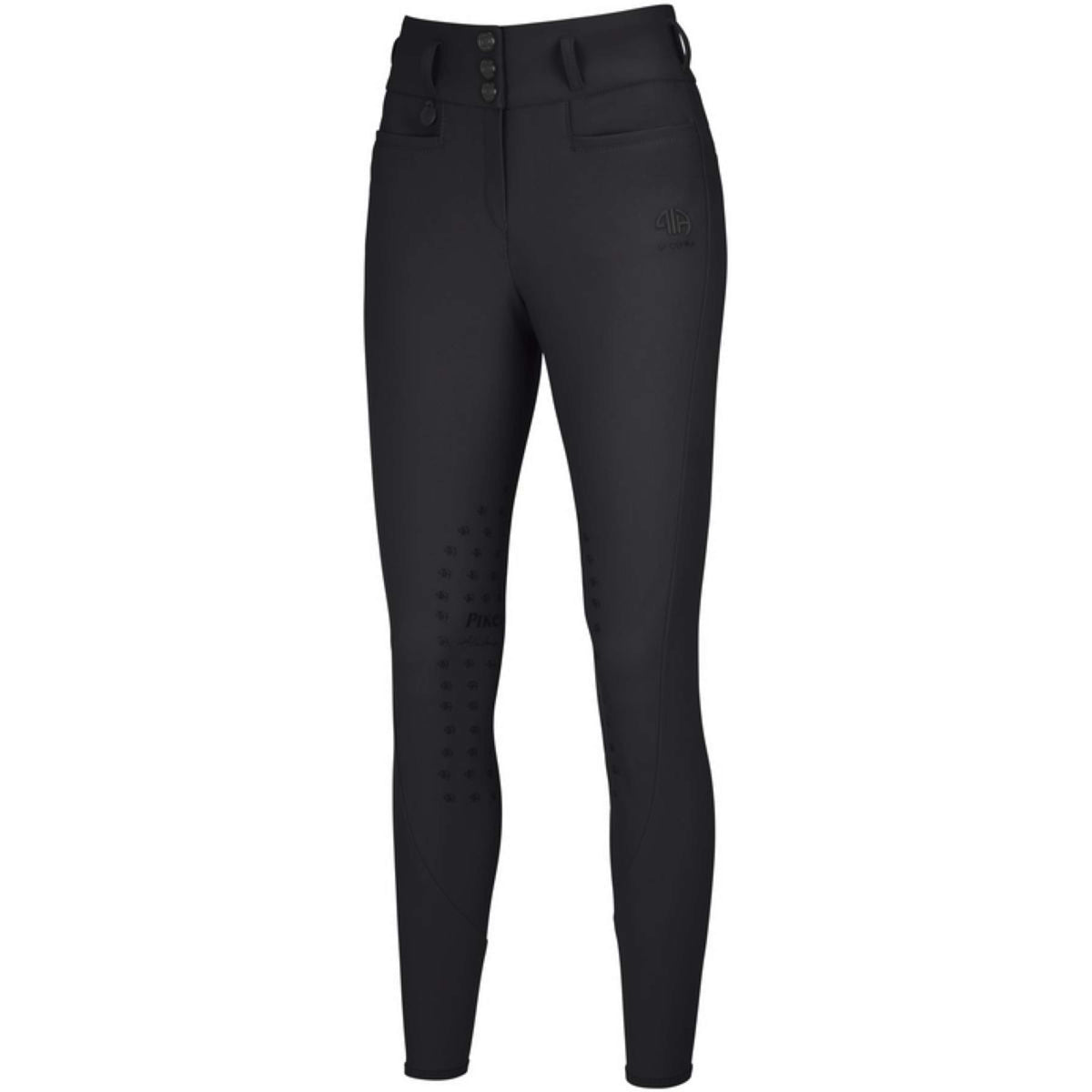 Pikeur Pantalon d'Équitation Highwaist Prise de Genou Noir