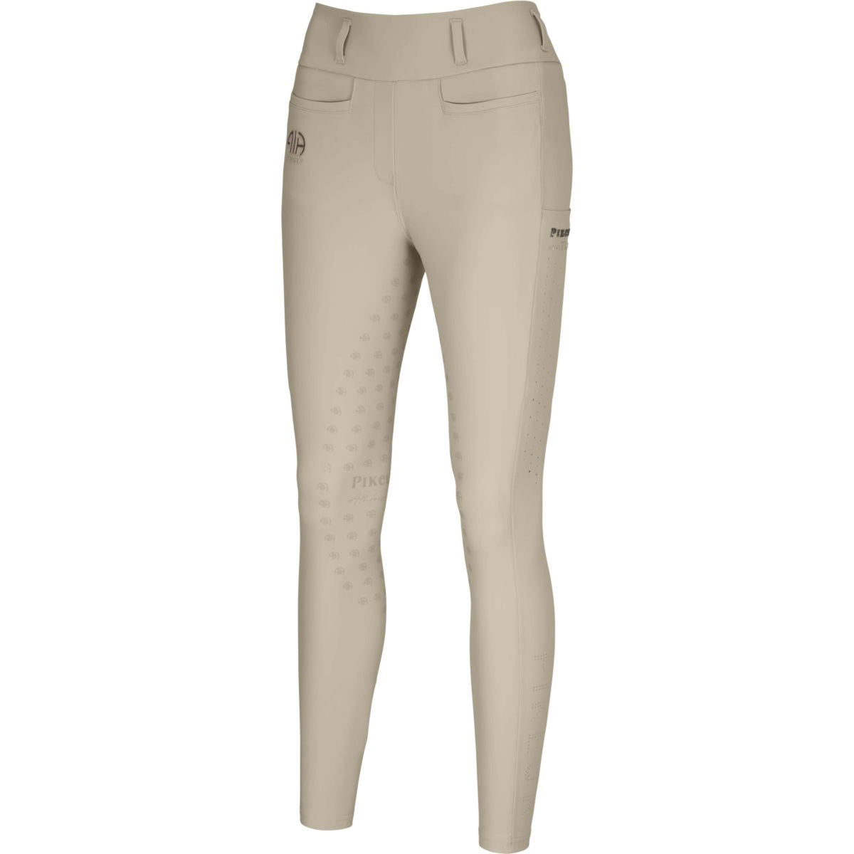Pikeur Legging d'Équitation Linnett Summer SS26 Full Grip Pearl Gray