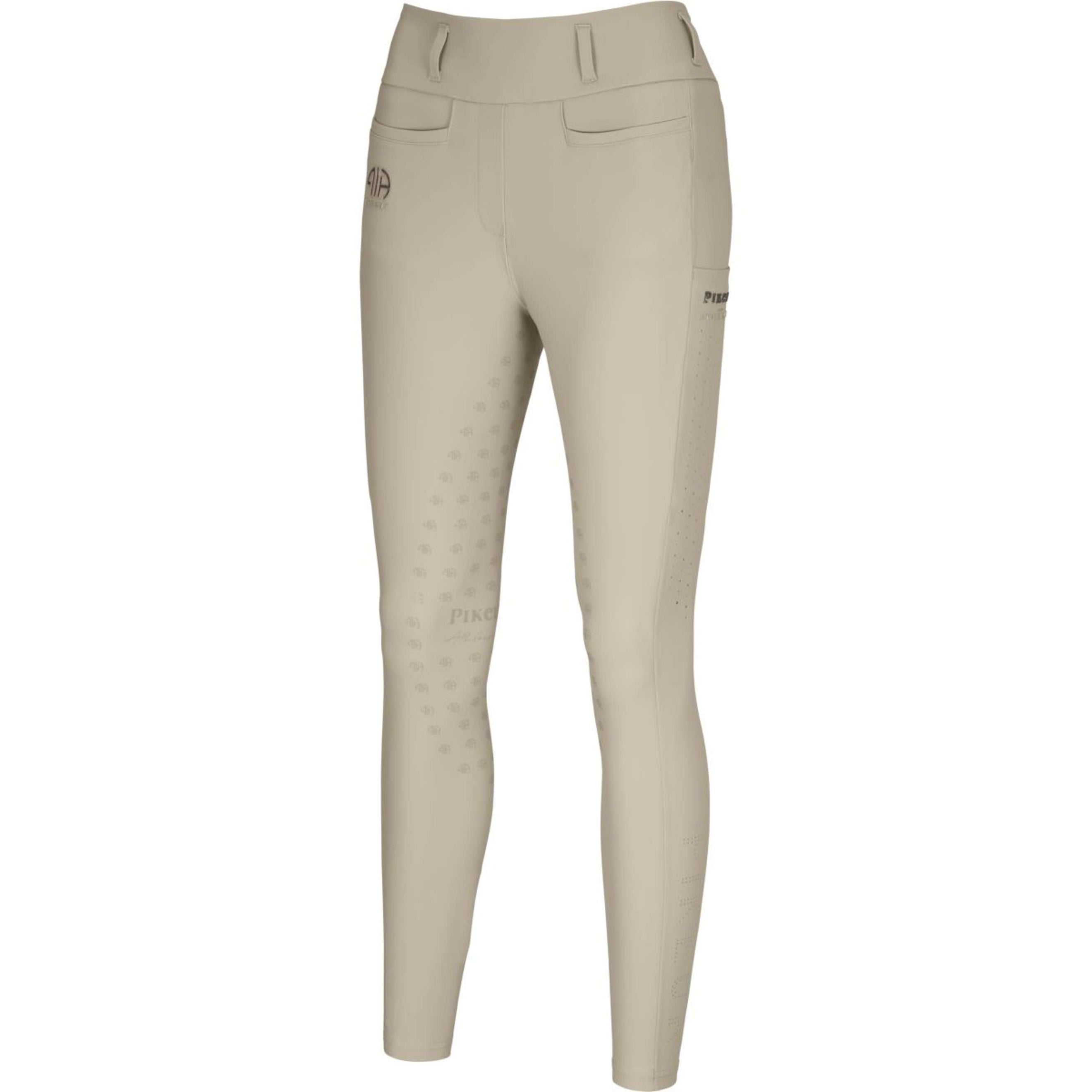 Pikeur Legging d'Équitation Linnett Summer SS26 Full Grip Pearl Gray