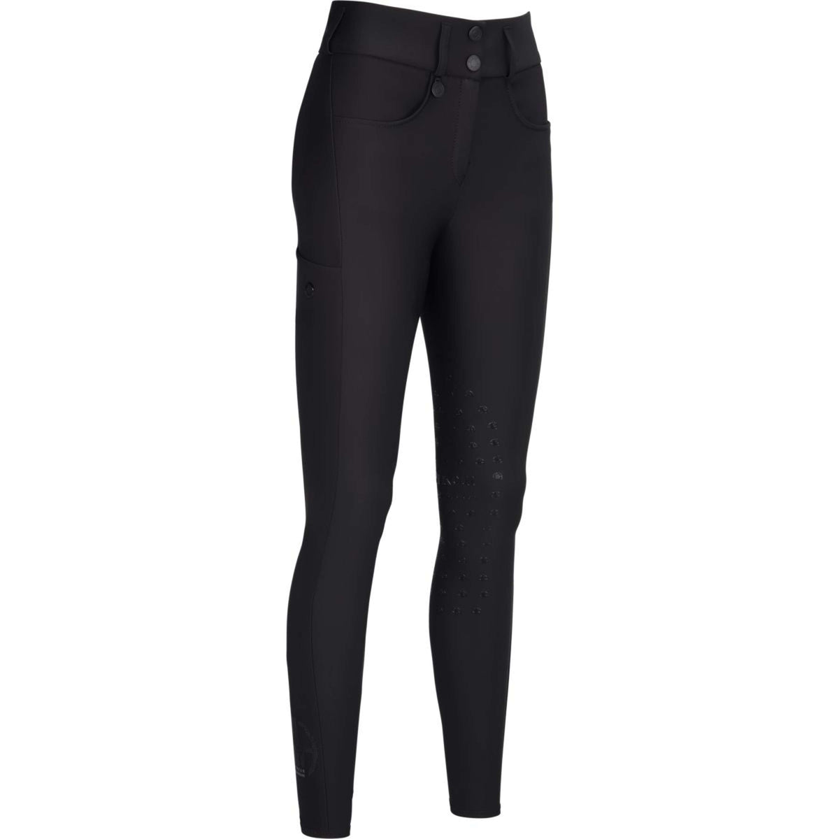 Pikeur Pantalon d'Équitation Prise de Genou Noir