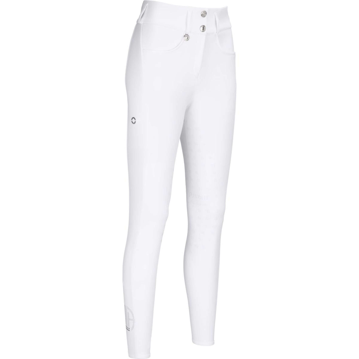 Pikeur Pantalon d'Équitation Full Grip Blanc