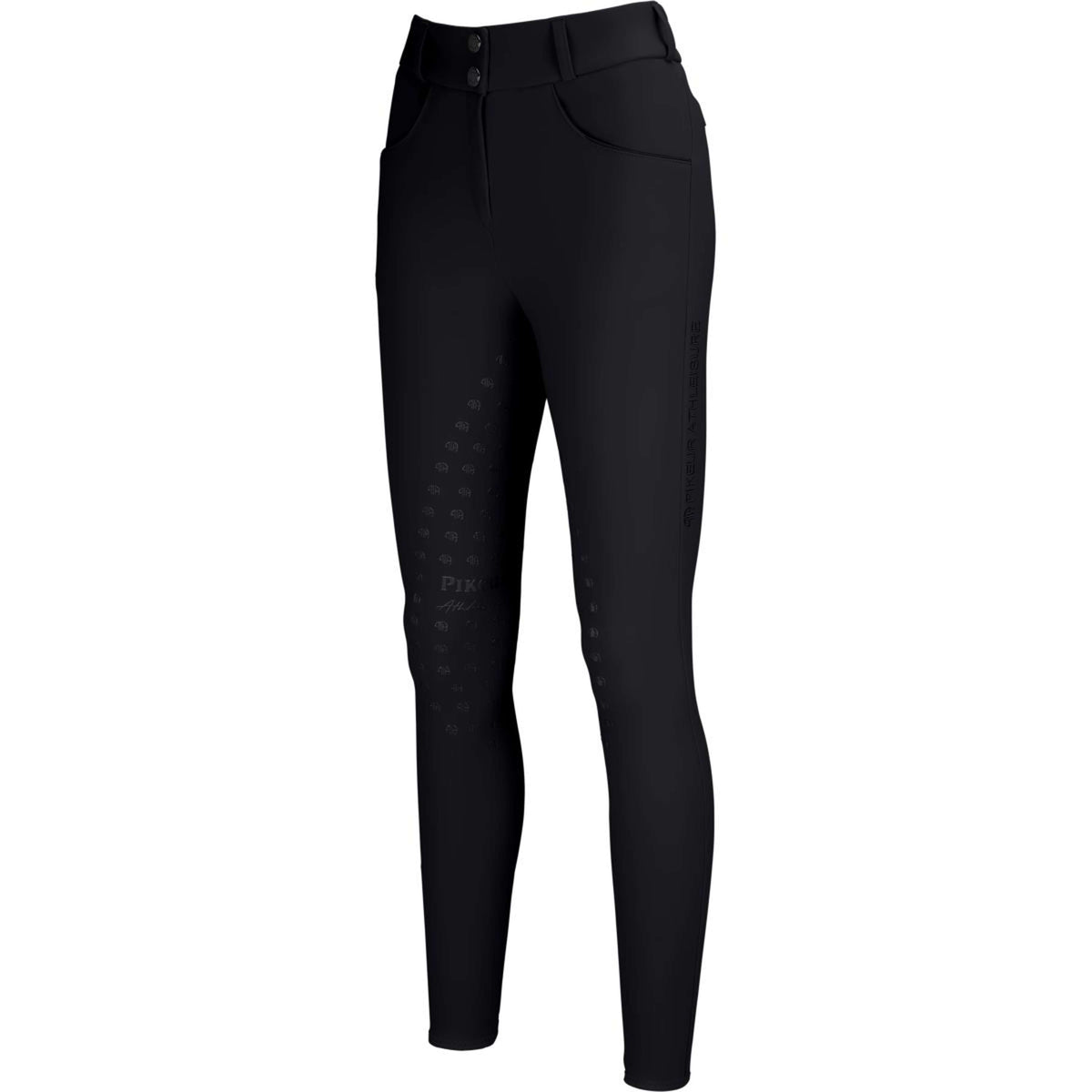 Pikeur Pantalon d'Équitation New 4 way stretch Full Grip Noir