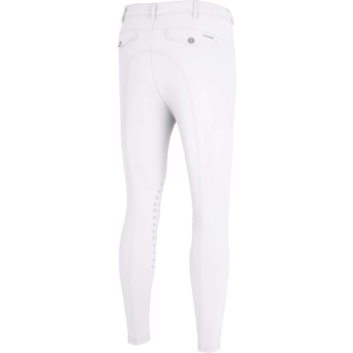 Pikeur Pantalon d'Équitation New Rodrigo SD Prise de Genou Blanc