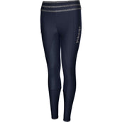 Pikeur Legging d'Équitation Ida Athleisure Full Grip Enfants Bleu Nuit