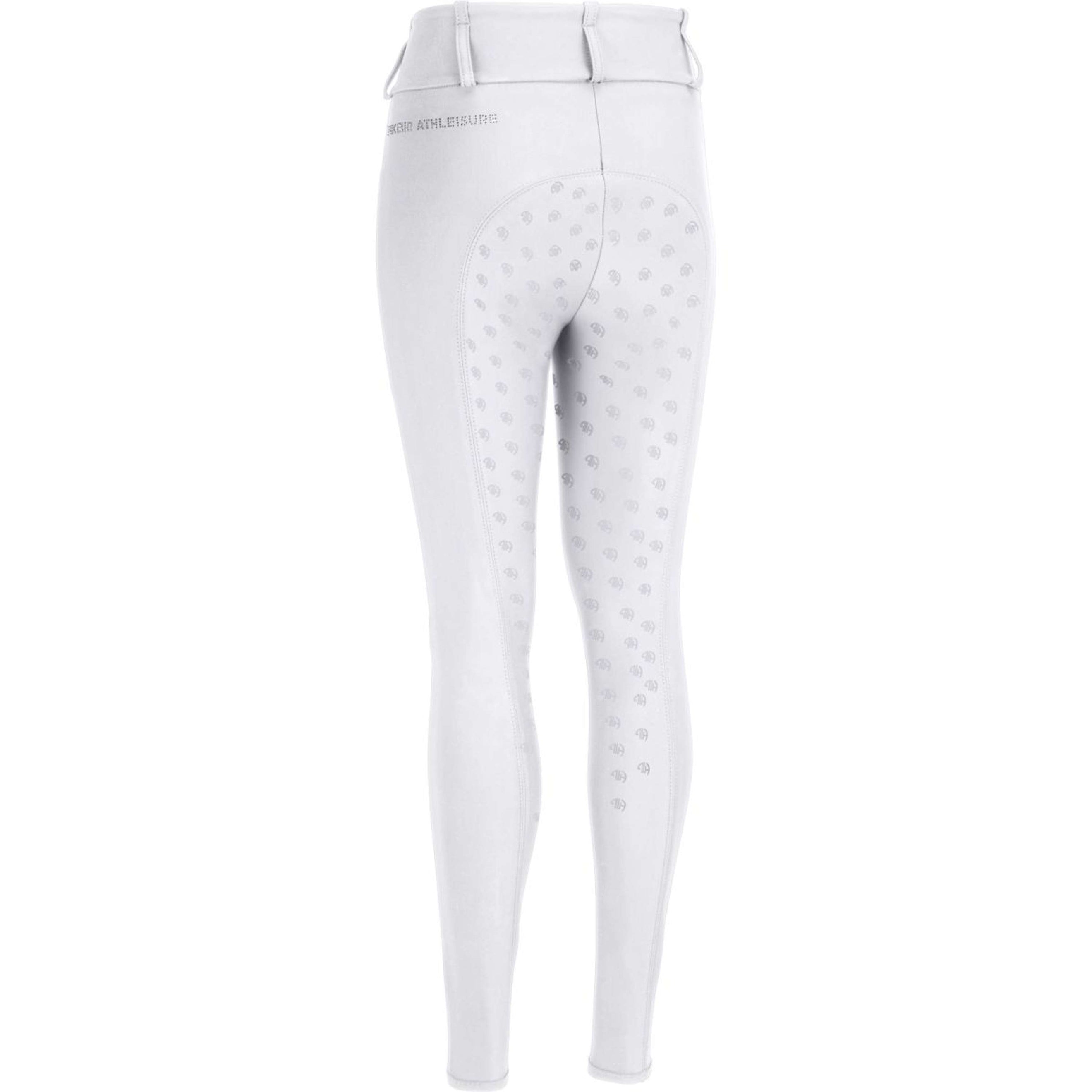 Pikeur Legging d'Équitation Girl Highwaist Full Grip Blanc Pikeur Legging d'Équitation Girl Highwaist Full Grip Blanc