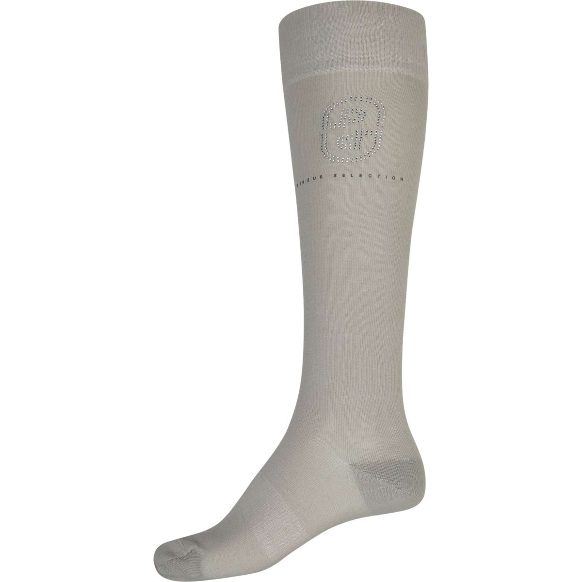 Pikeur Chaussettes d'Équitation Logo SS26 Pearl Gray