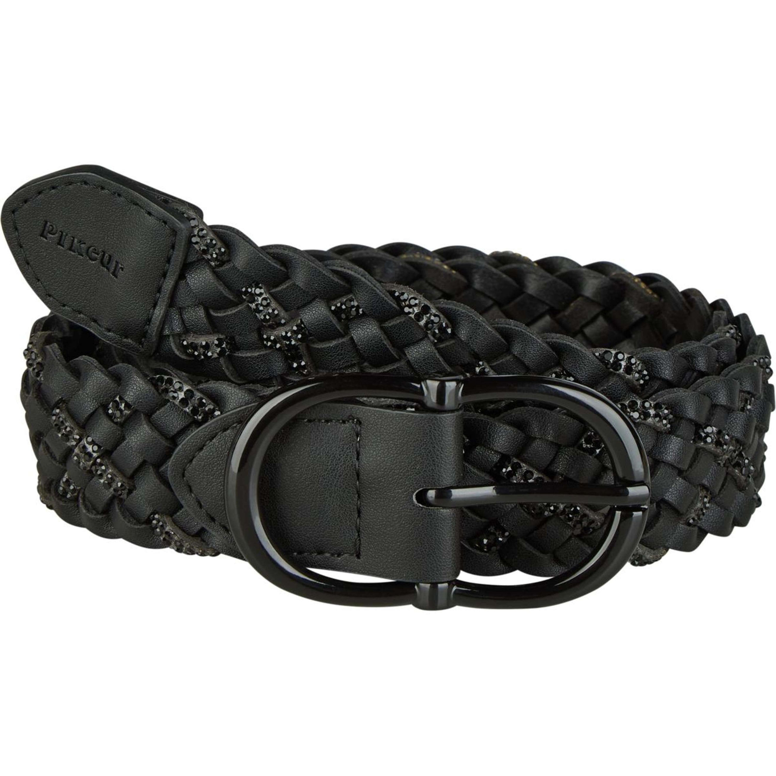 Pikeur Ceinture Braided SS26 Noir Pikeur Ceinture Braided SS26 Noir
