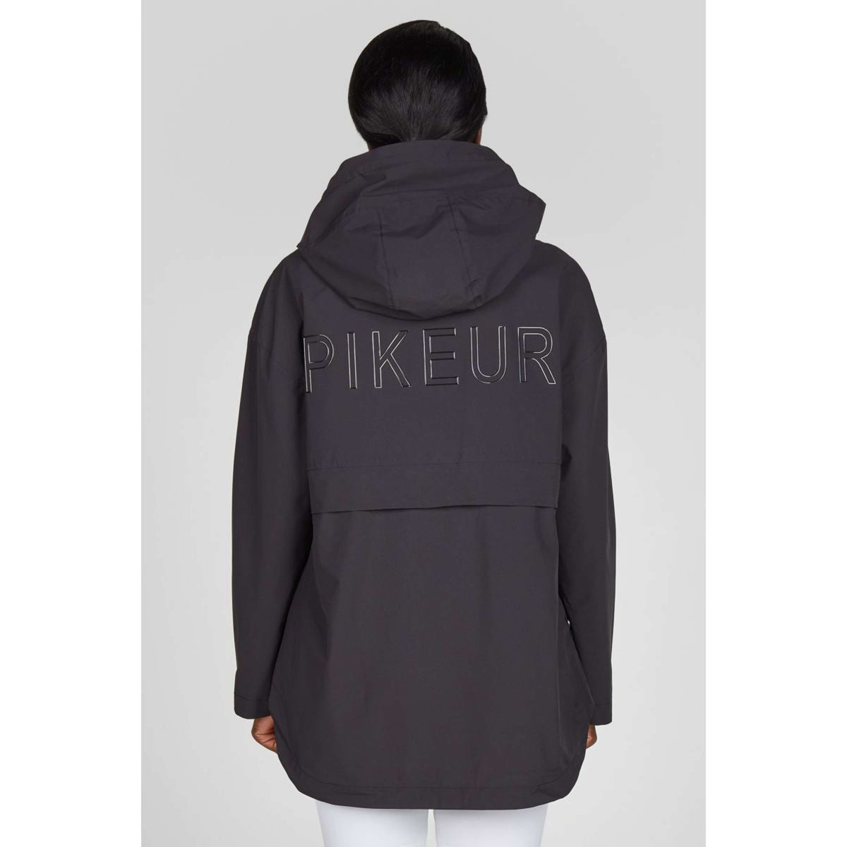Pikeur Imperméable Zip Poncho SS26 Noir
