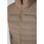 Pikeur Bodychauffant Quilted FlexVest Athleisure AW26 Mocha Cream