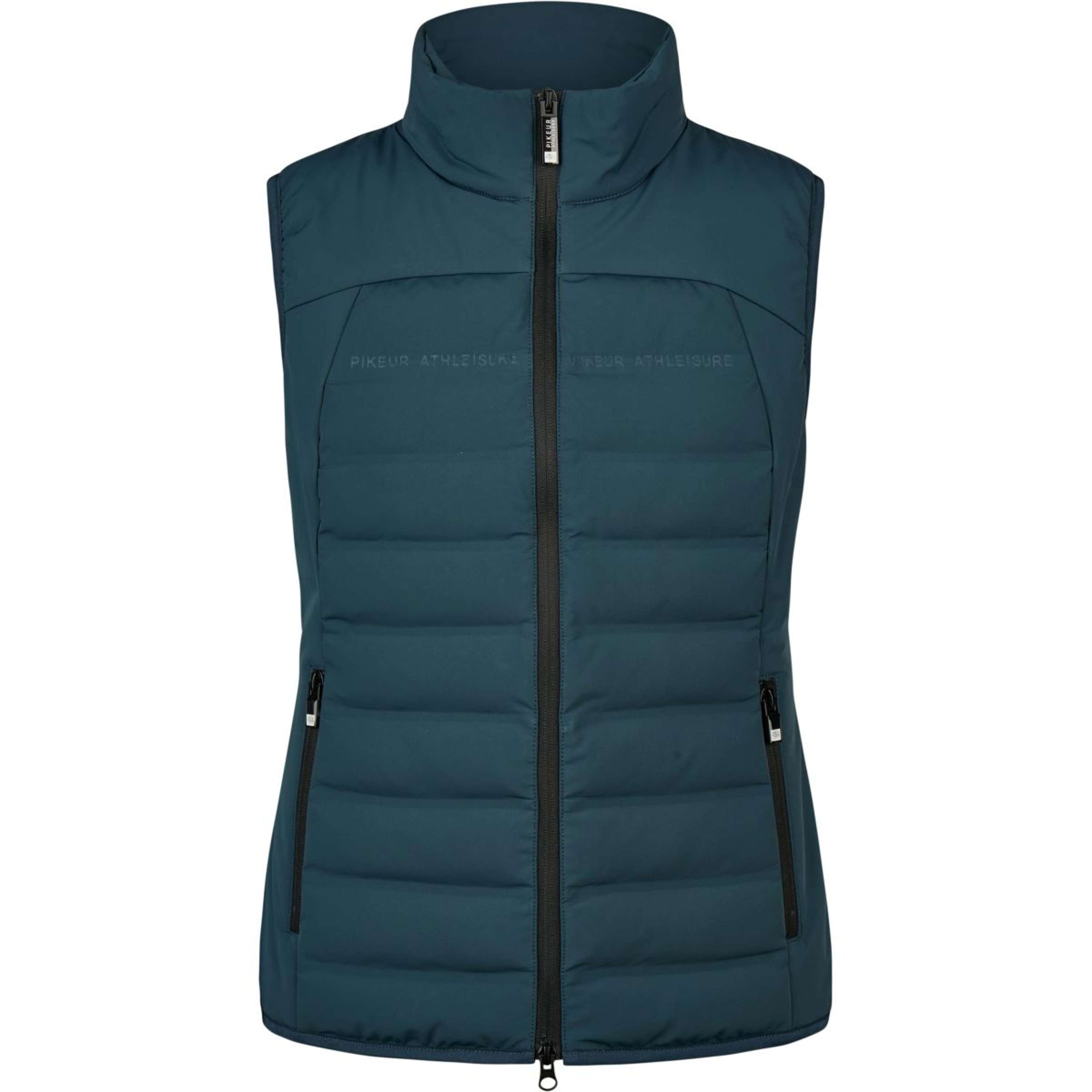 Pikeur Bodychauffant Quilted FlexVest Athleisure AW26 Pine Green