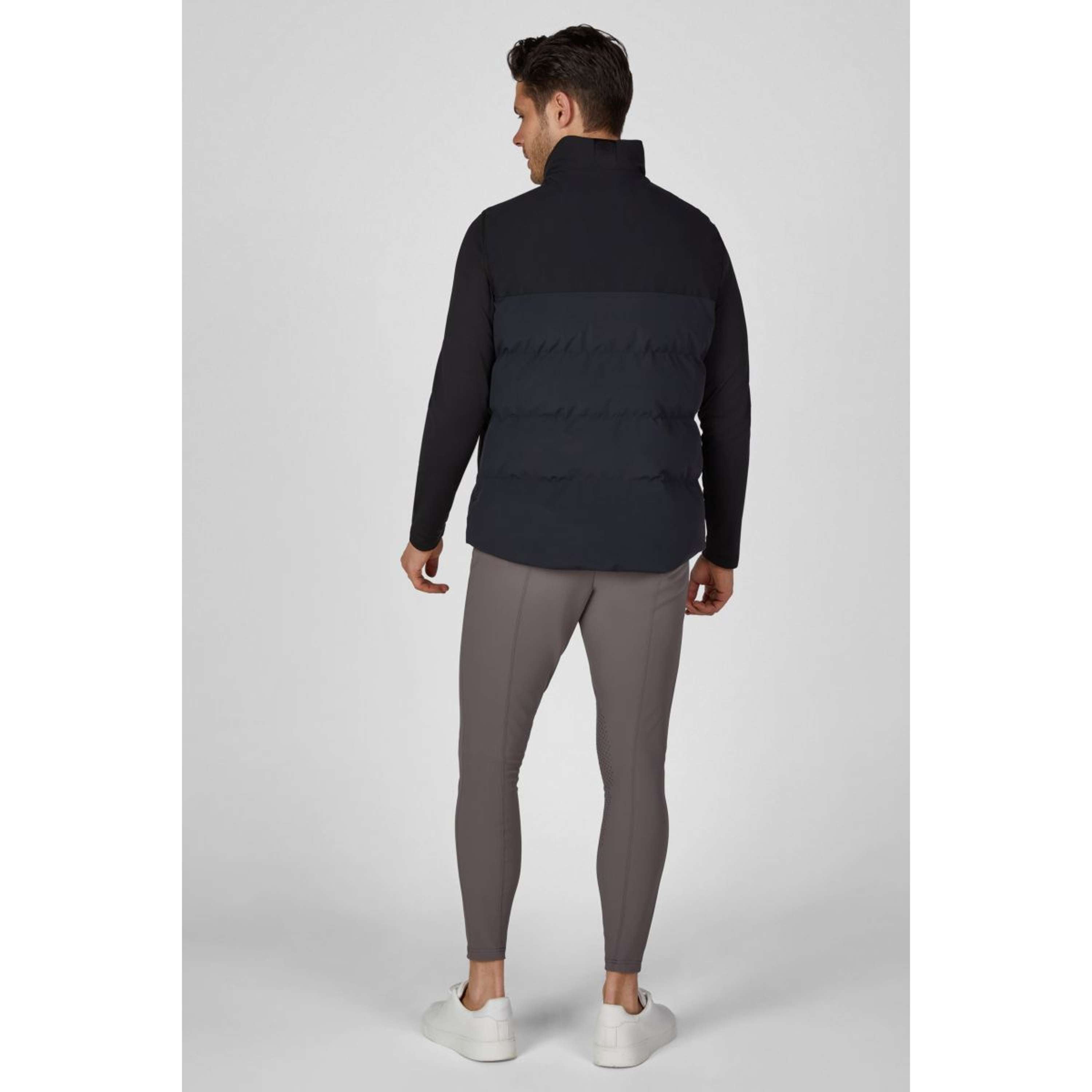 Pikeur Bodychauffant Quilted Athleisure AW26 Hommes Noir