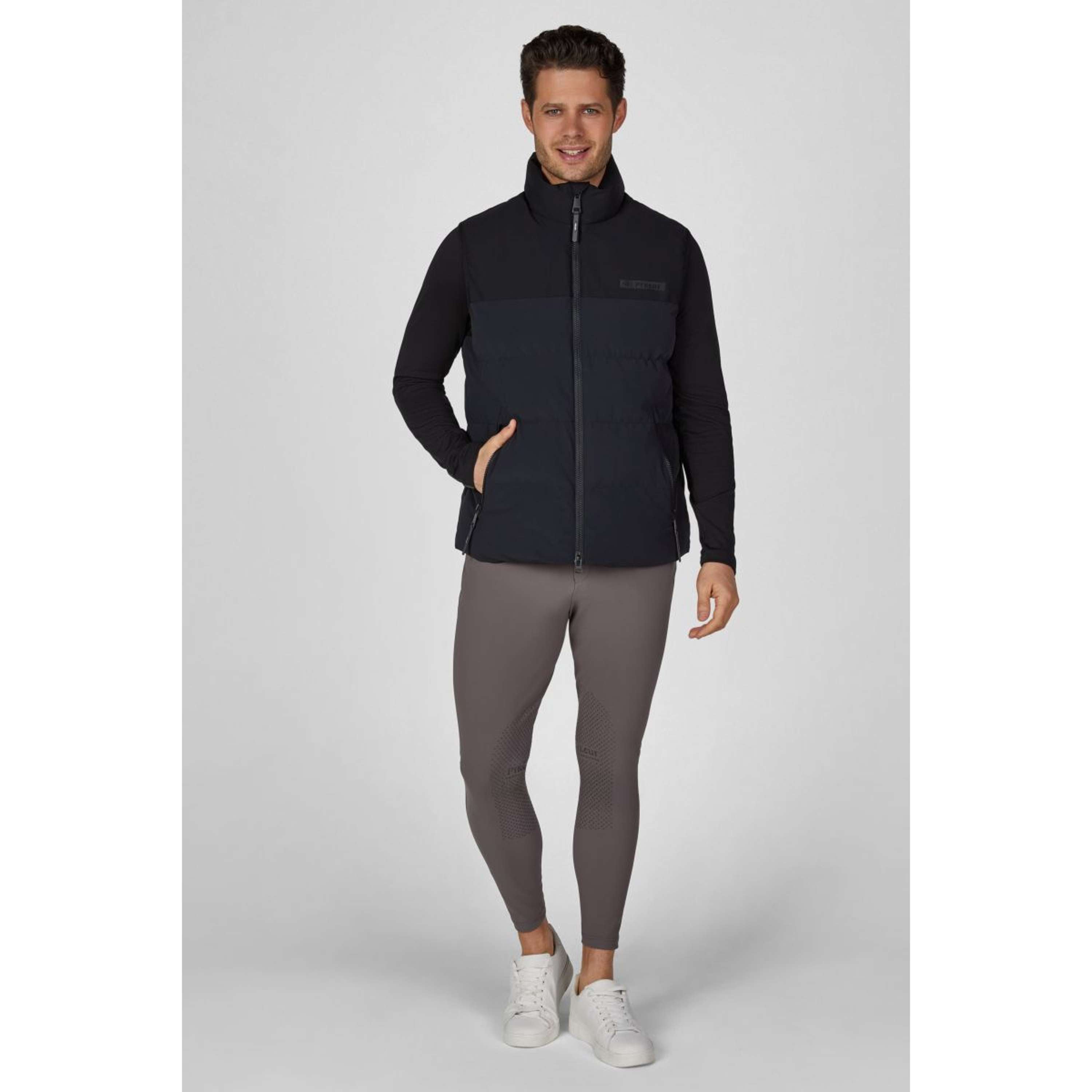 Pikeur Bodychauffant Quilted Athleisure AW26 Hommes Noir