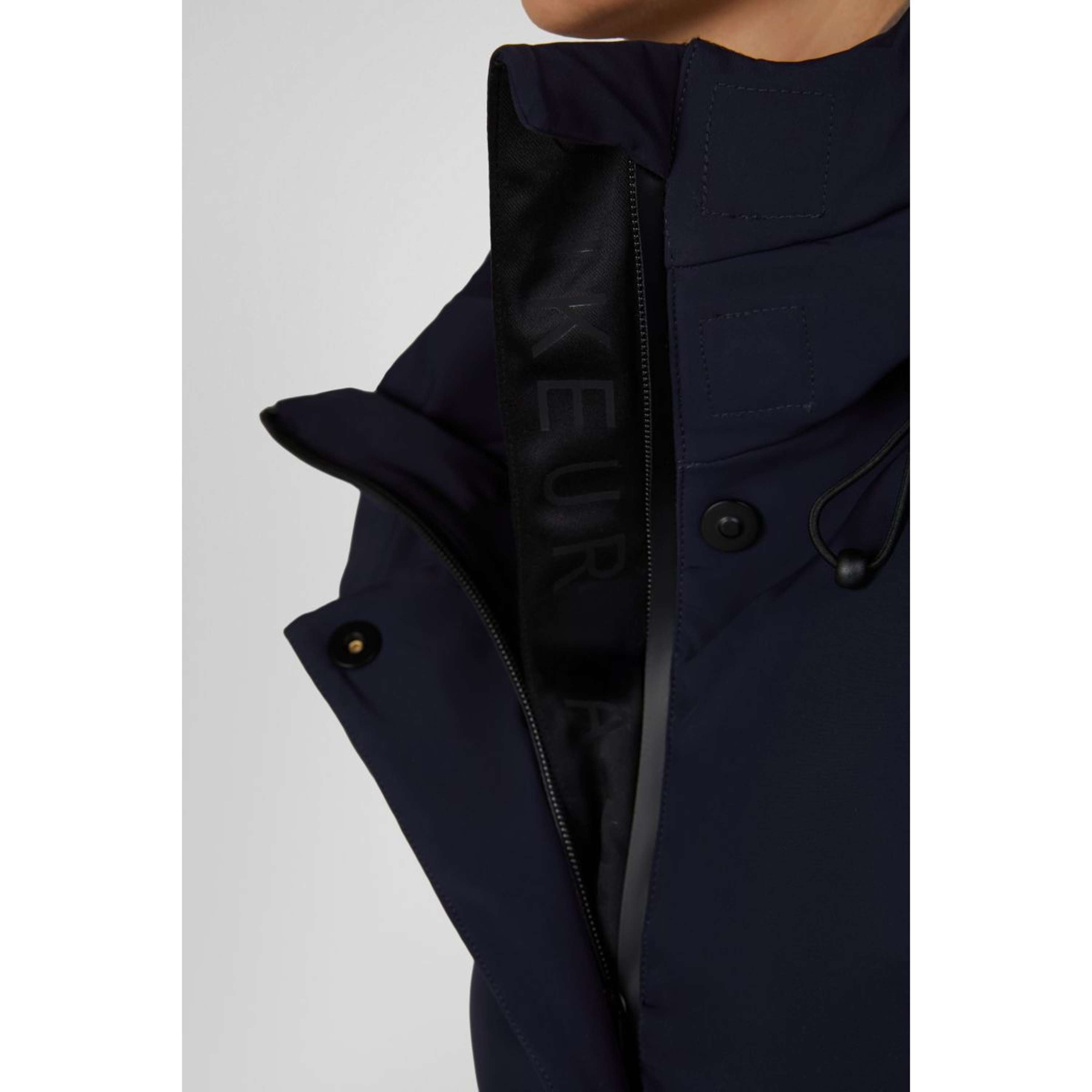 Pikeur Veste Longue Quilted Raincoat Athleisure AW26 Nightblue