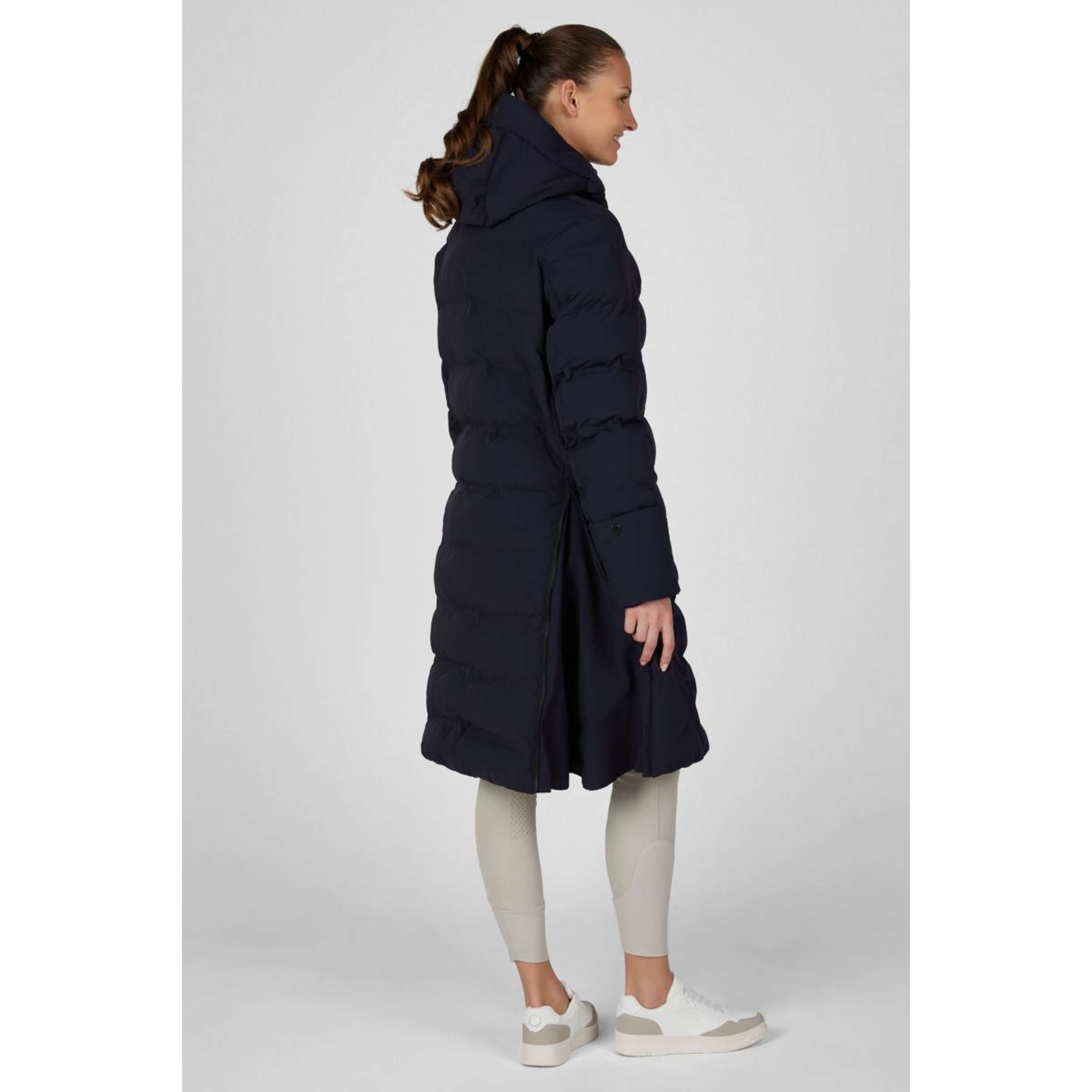 Pikeur Veste Longue Quilted Raincoat Athleisure AW26 Nightblue