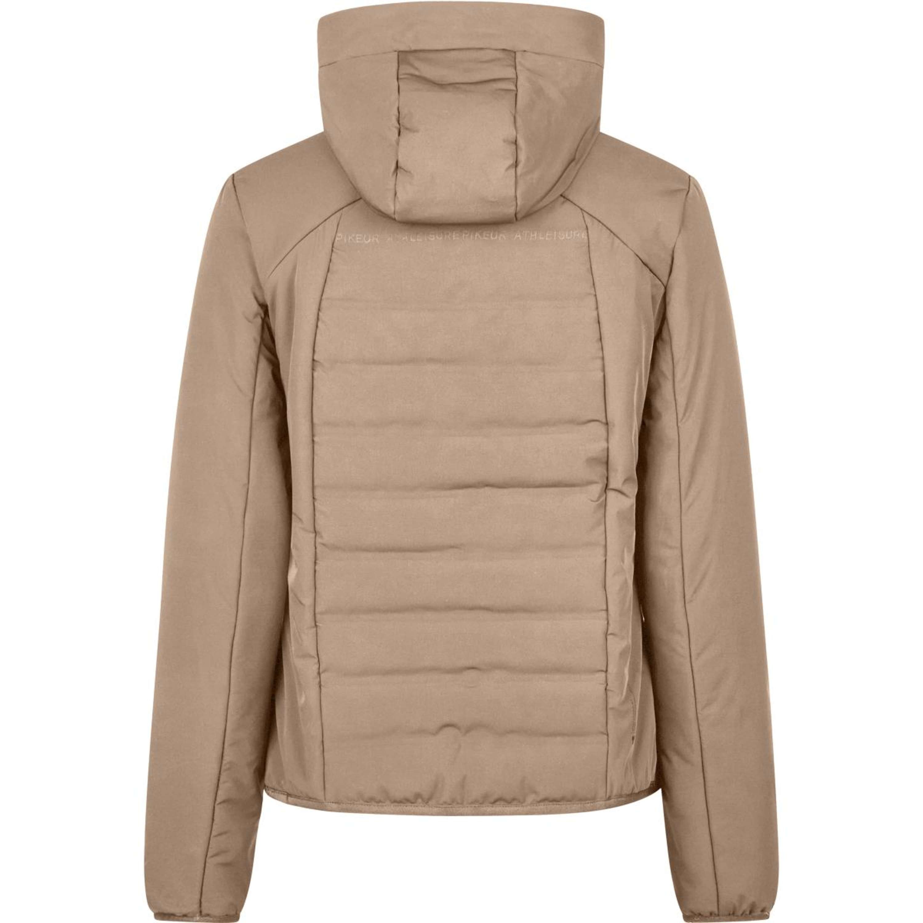 Pikeur Blouson Quilted Flex Athleisure AW26 Mocha Cream