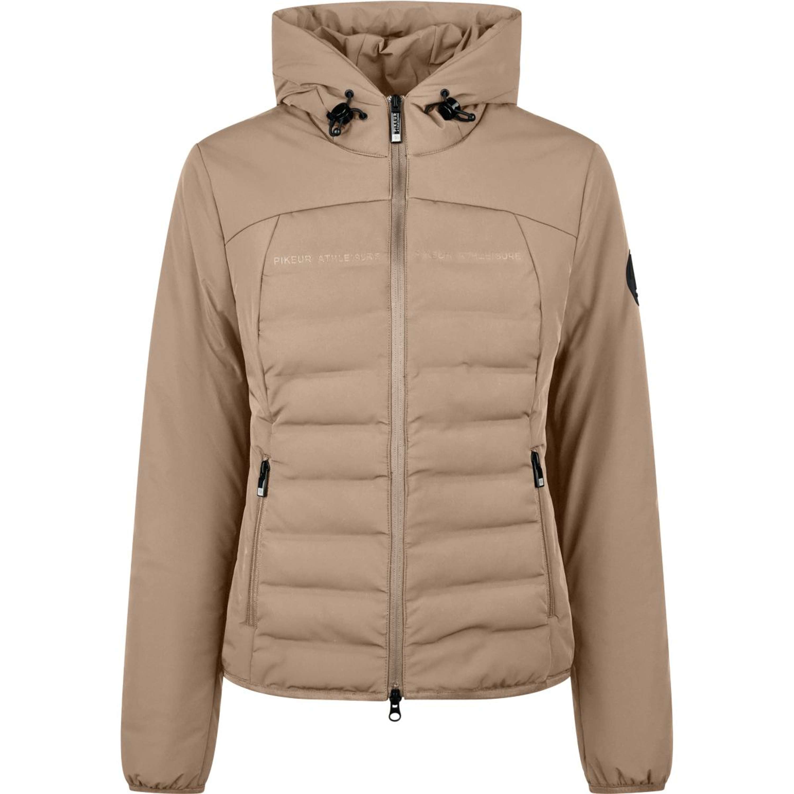 Pikeur Blouson Quilted Flex Athleisure AW26 Mocha Cream