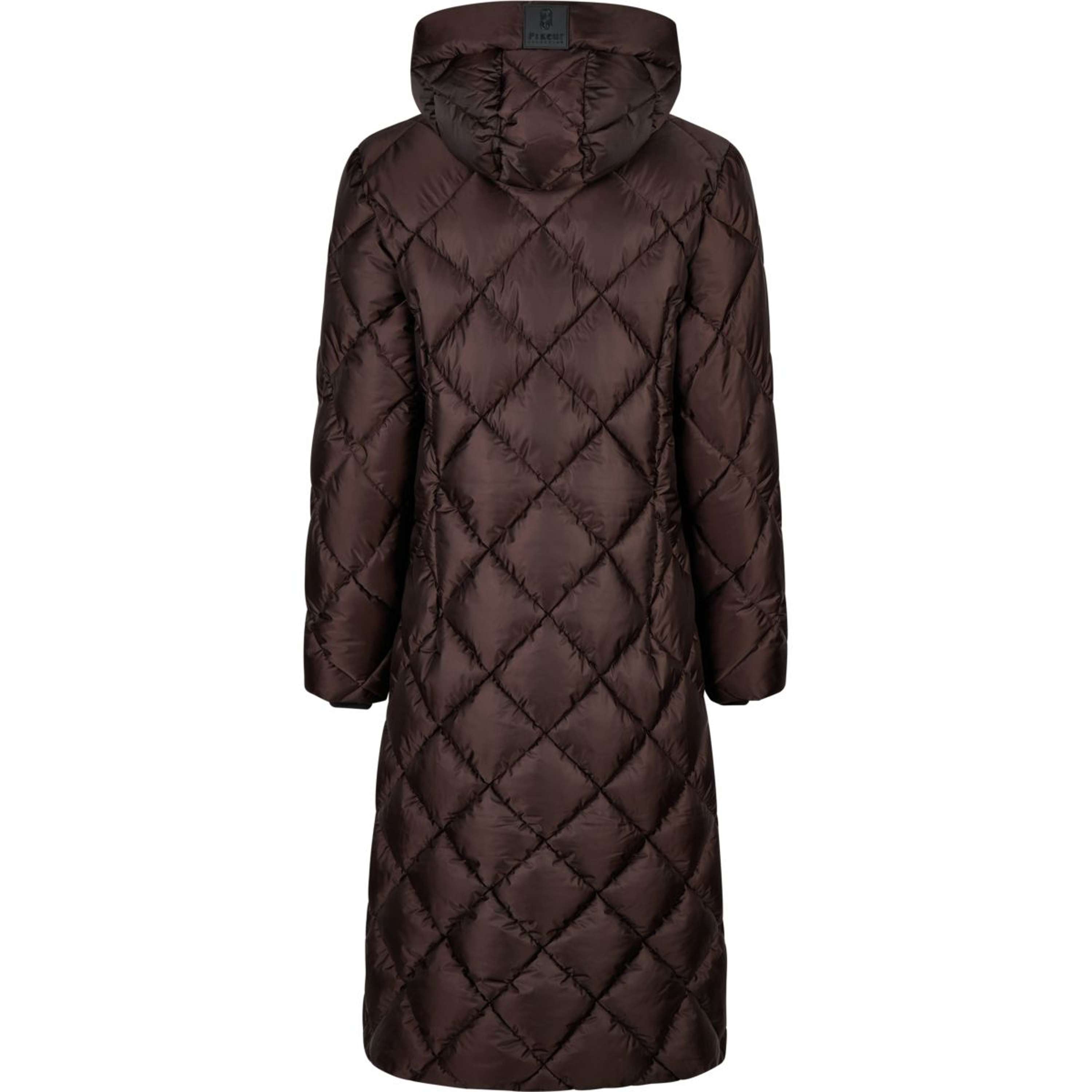 Pikeur Veste Longue QuiltDiamond Selection AW26 Marron chocolat