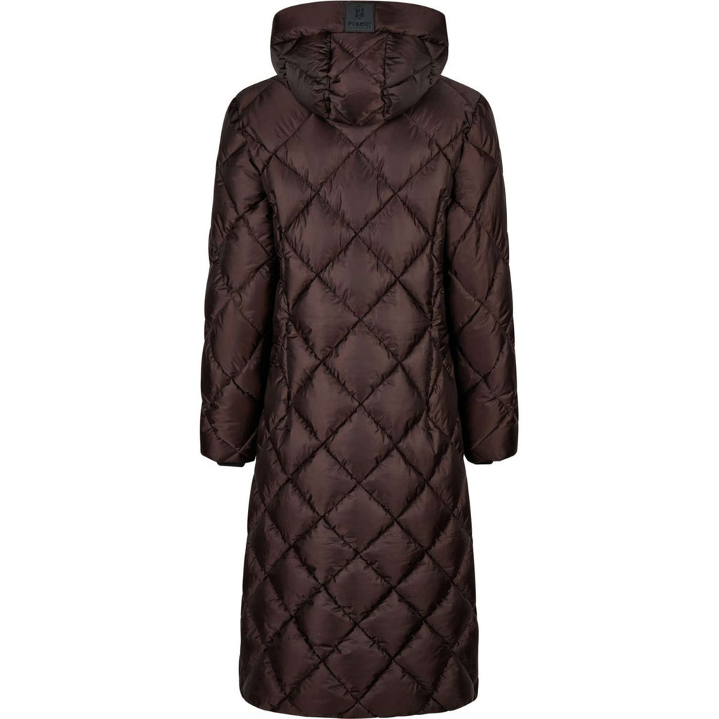 Pikeur Veste Longue QuiltDiamond Selection AW26 Marron chocolat