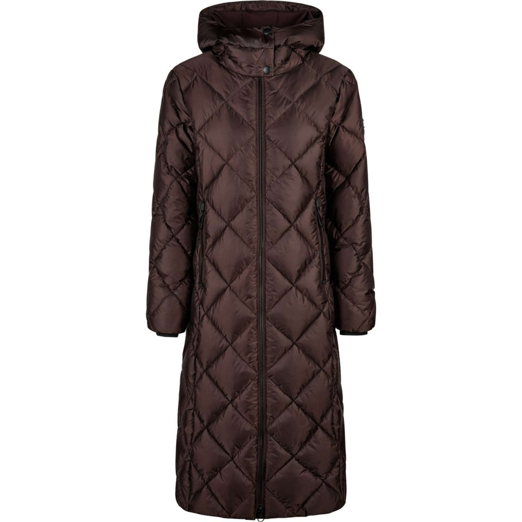 Pikeur Veste Longue QuiltDiamond Selection AW26 Marron chocolat
