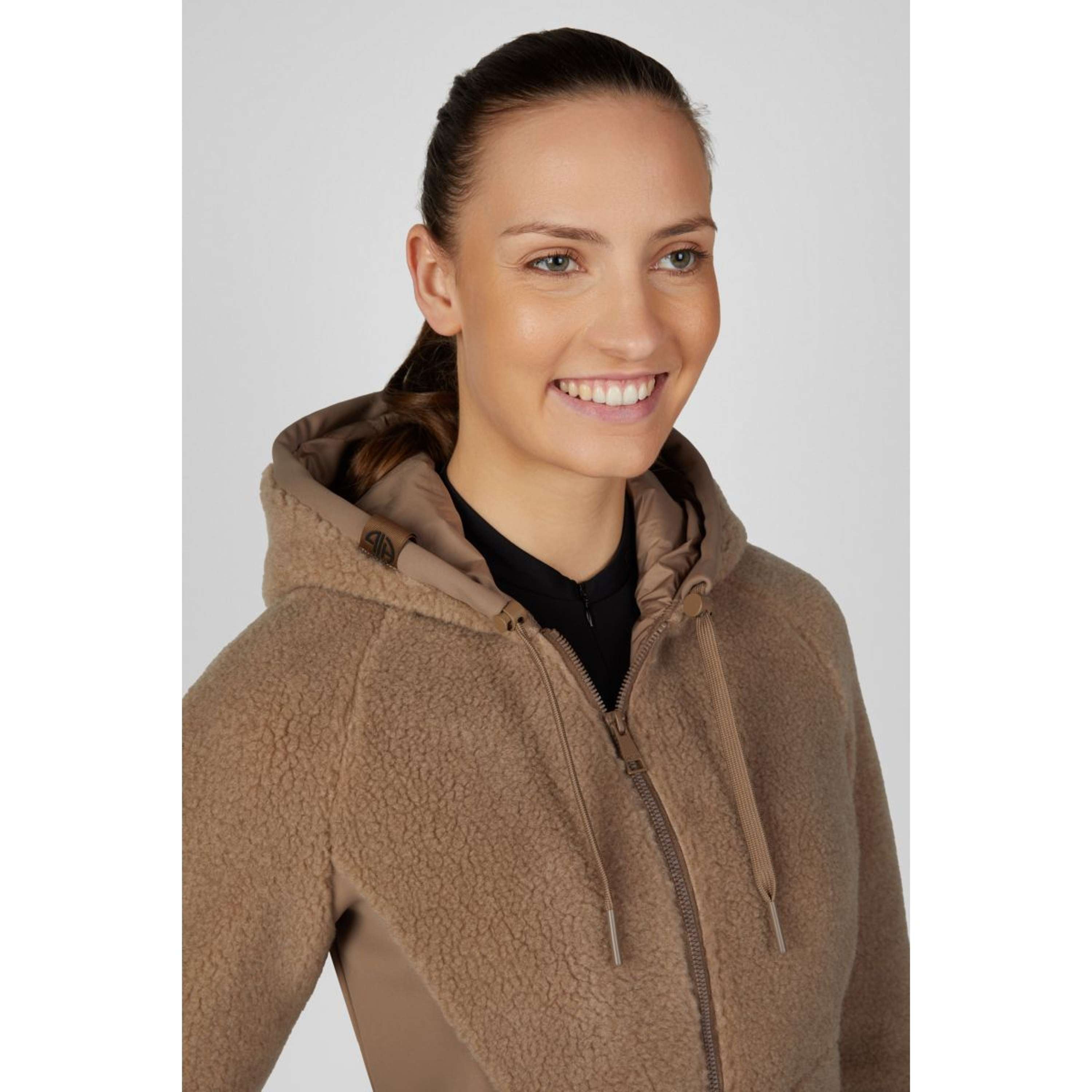 Pikeur Veste Teddyfleece Athleisure AW26 Toffee Beige