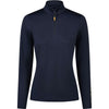 Pikeur Chemise Zip Athleisure AW26 Longues Manches Navy Blue
