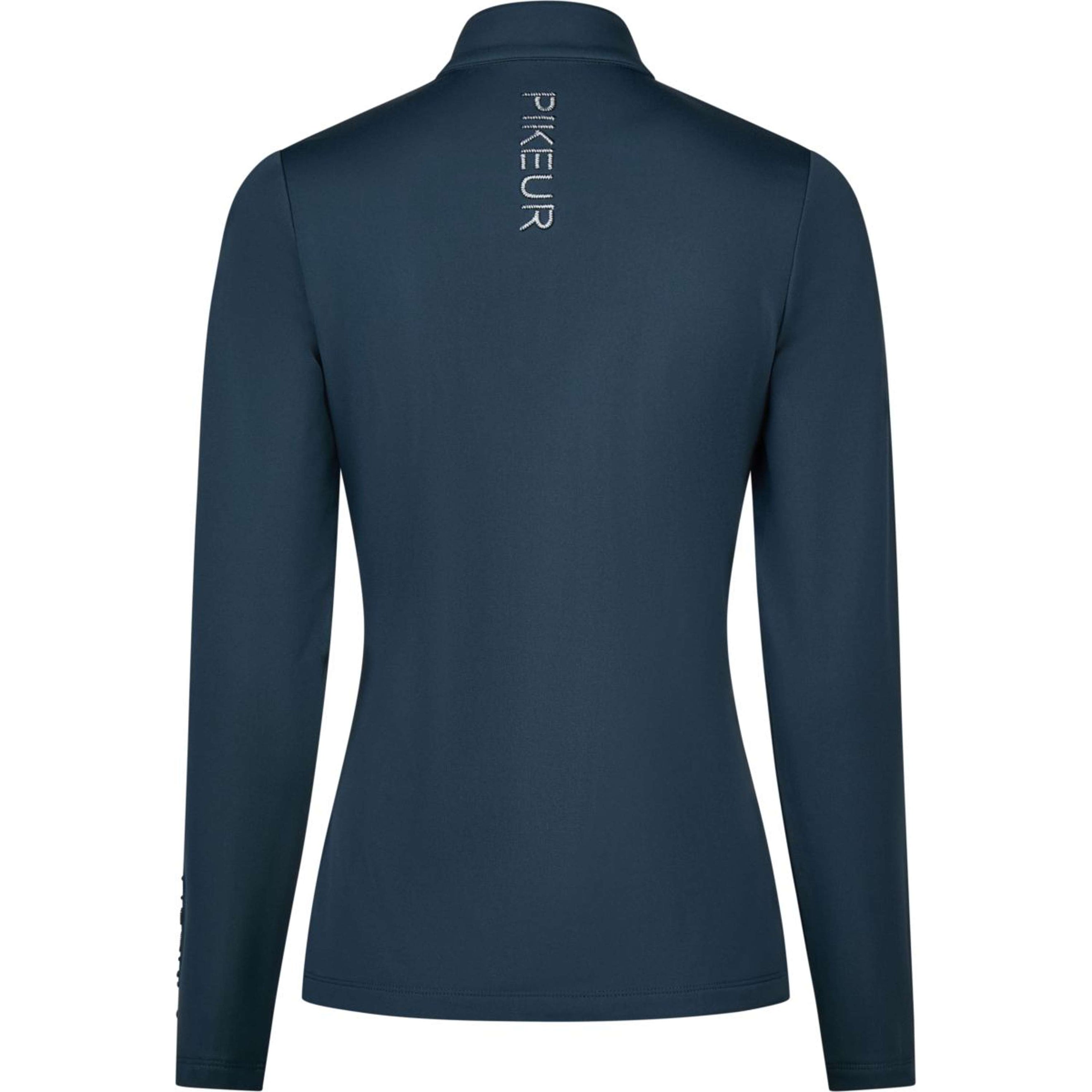 Pikeur Chemise Zip Athleisure AW26 Longues Manches Pine Green Pikeur Chemise Zip Athleisure AW26 Longues Manches Pine Green
