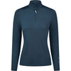 Pikeur Chemise Zip Athleisure AW26 Longues Manches Pine Green
