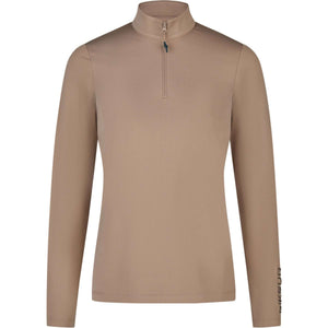 Pikeur Chemise Zip Athleisure AW26 Longues Manches Mocha Cream