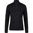 Pikeur Chemise Zip Print Selection AW26 Longues Manches Noir