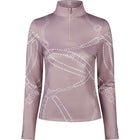Pikeur Chemise Zip Print Selection AW26 Longues Manches Ash Mauve