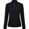 Pikeur Chemise Zip Rip Selection AW26 Longues Manches Noir