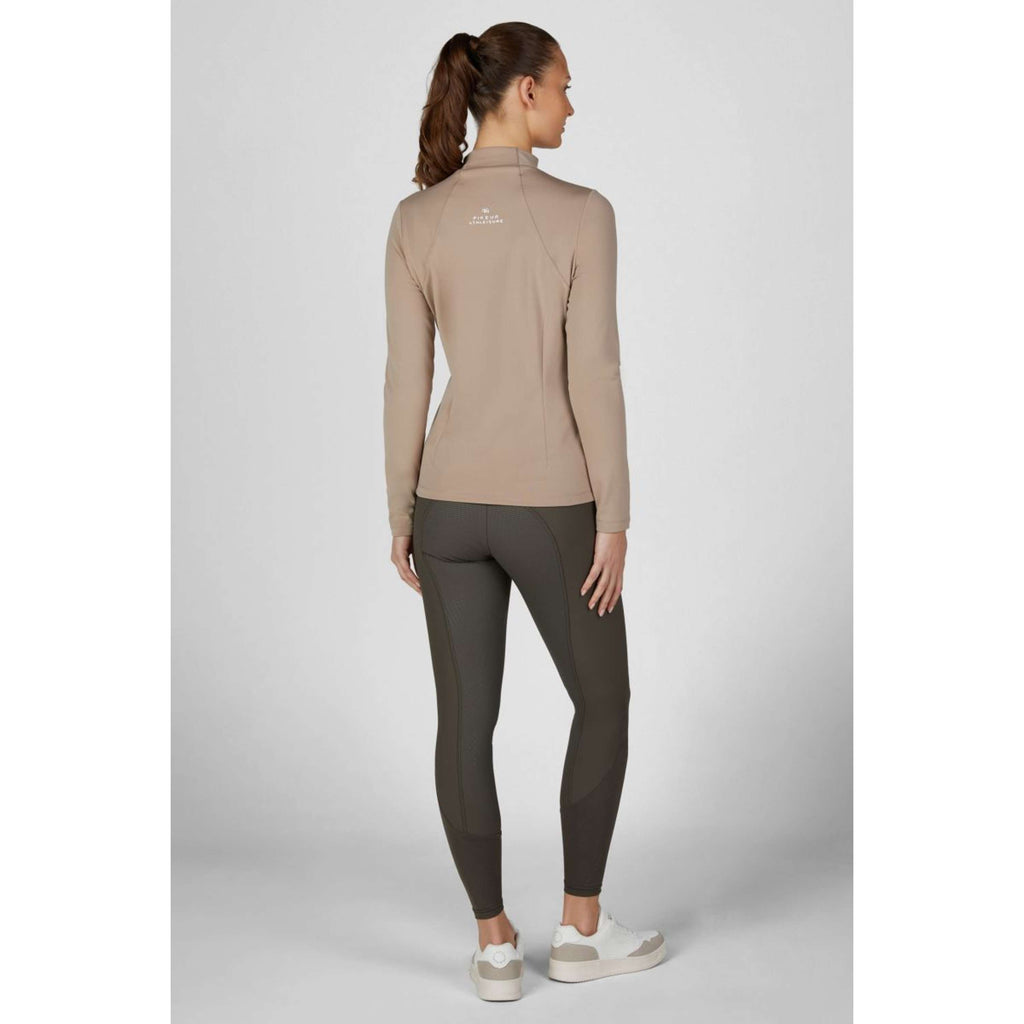 Pikeur Chemise Rollneck Athleisure AW26 Mocha Cream