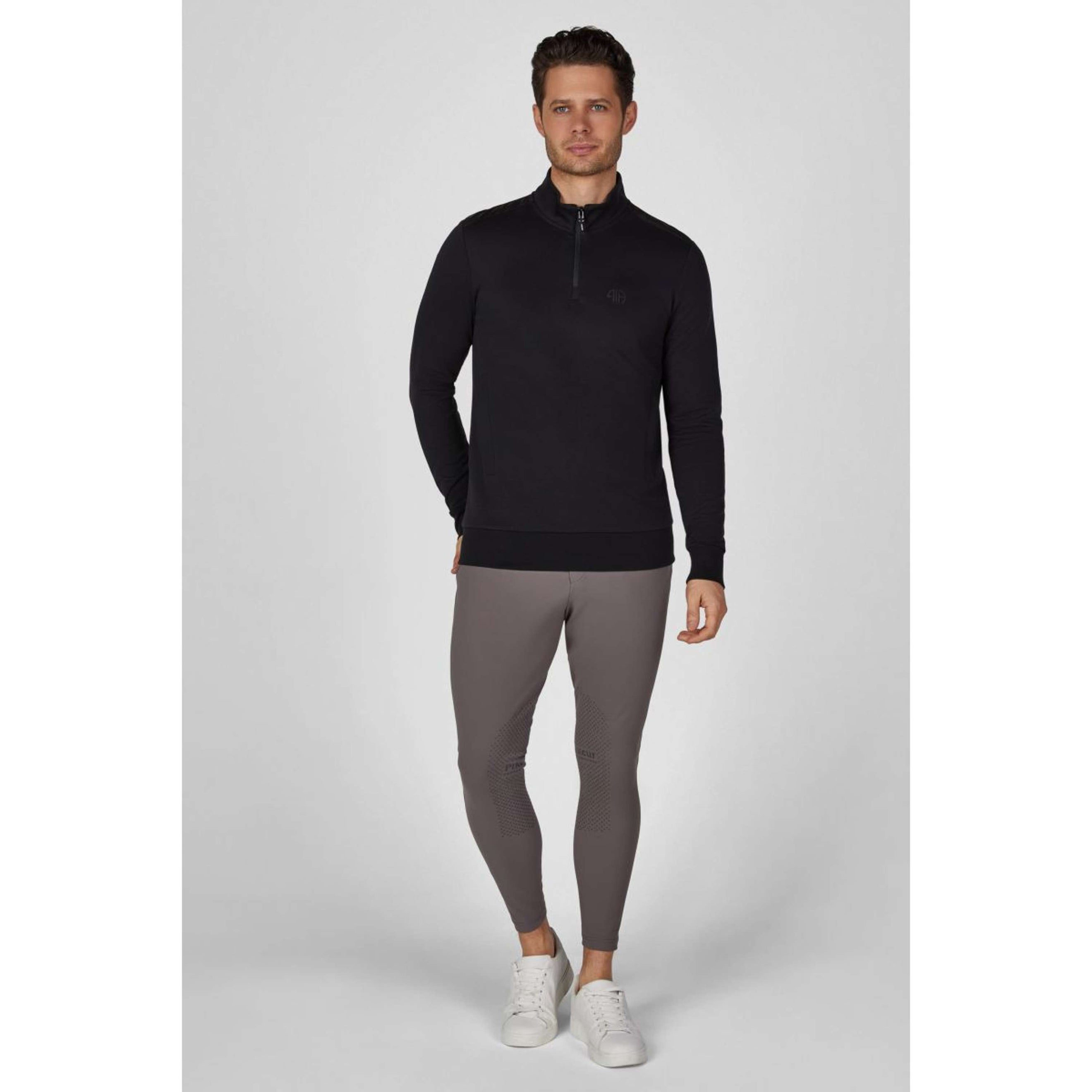 Pikeur Pull-over Athleisure AW26 Hommes Noir Pikeur Pull-over Athleisure AW26 Hommes Noir