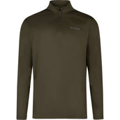 Pikeur Chemise Zip Athleisure AW26 Hommes Olive Vert