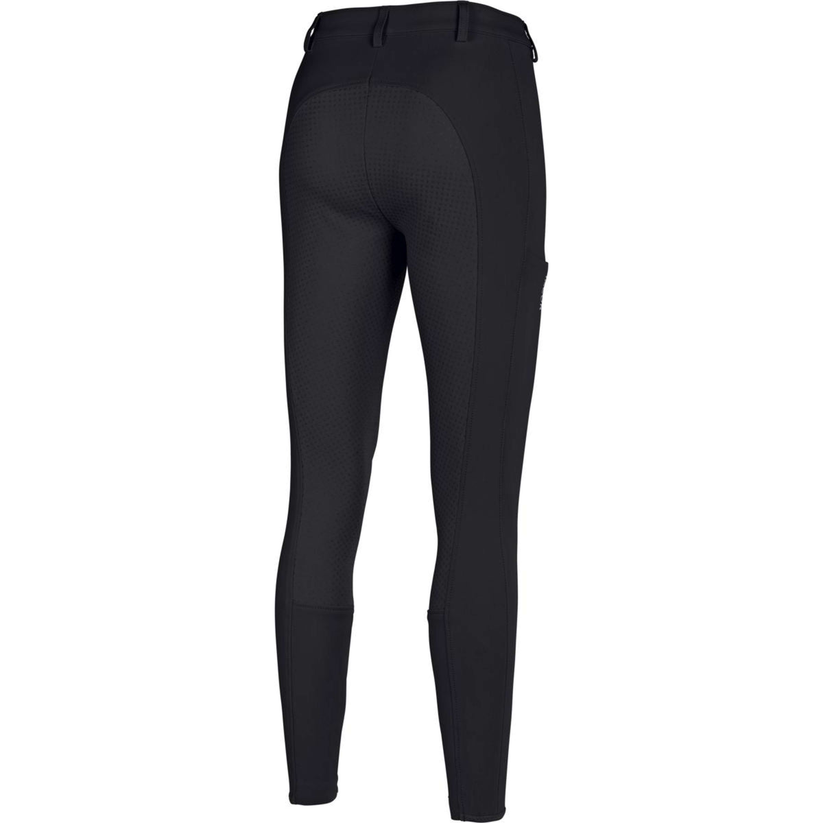 Pikeur Pantalon d'Équitation New Lugana Full Grip Midwaist Noir