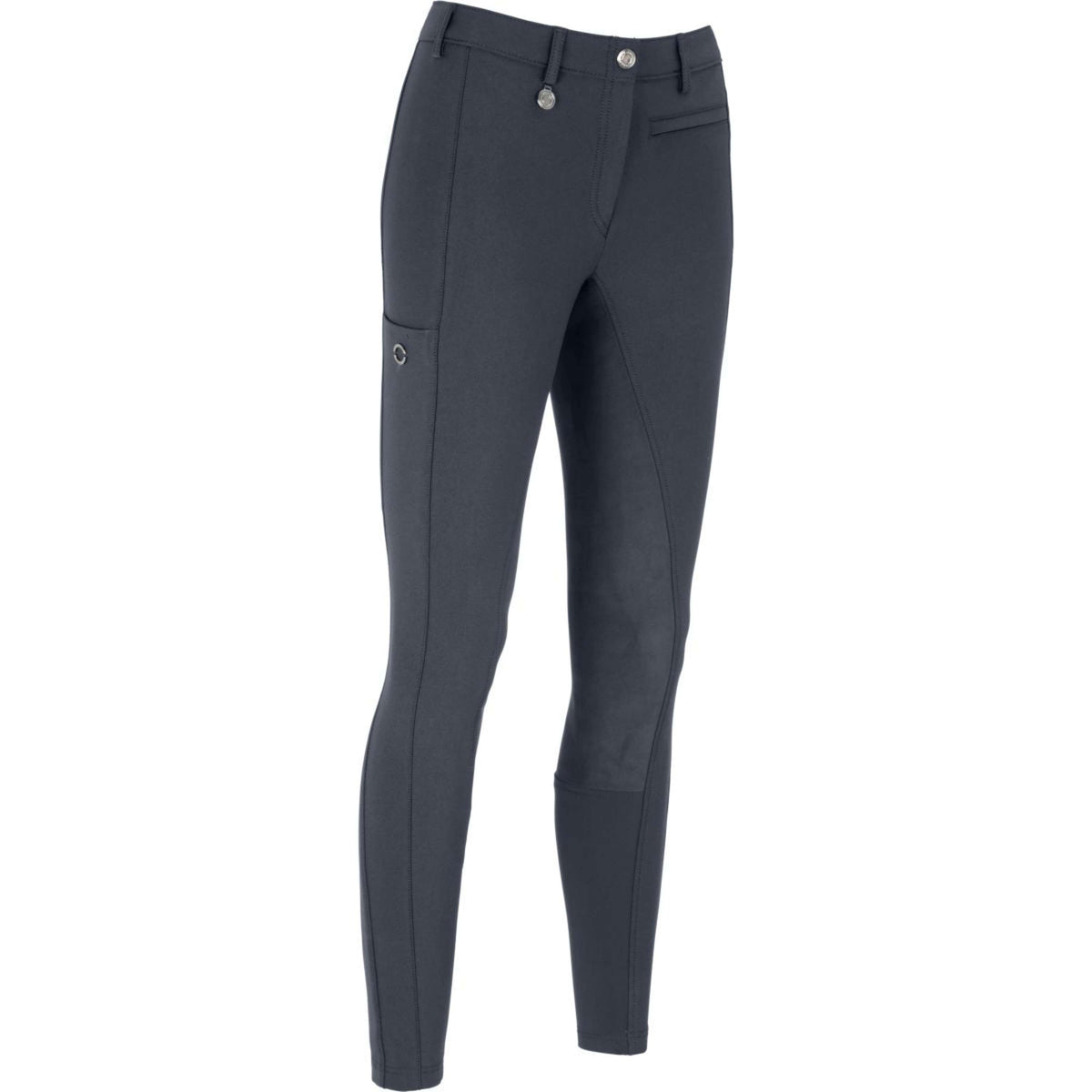 Pikeur Pantalon d'Équitation New Lugana McCrown Full Grip Midwaist Dark Shadow