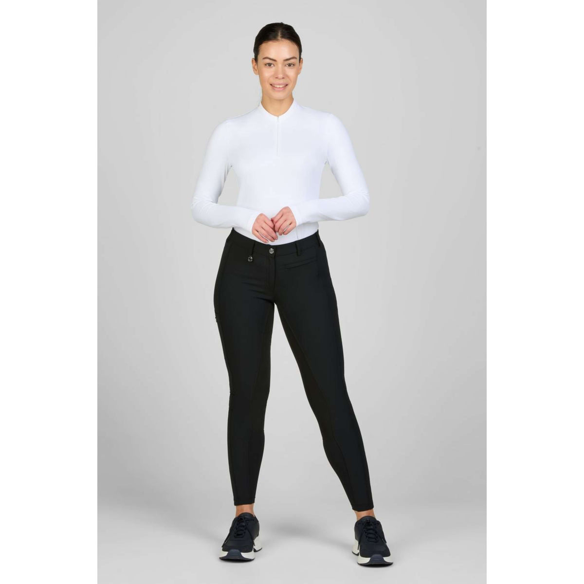 Pikeur Pantalon d'Équitation New Lugana McCrown Full Grip Midwaist Night Blue