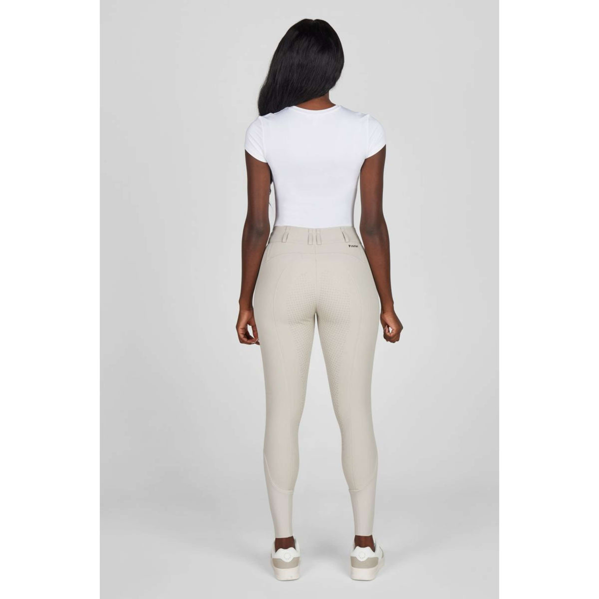 Pikeur Pantalon d'Équitation Candela SD SS26 Full Grip Pearl Gray