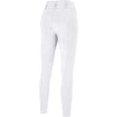 Pikeur Pantalon d'Équitation Candela New Cuir Fond de Peau Blanc