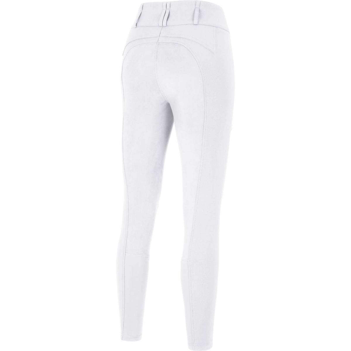 Pikeur Pantalon d'Équitation Candela New Cuir Fond de Peau Blanc