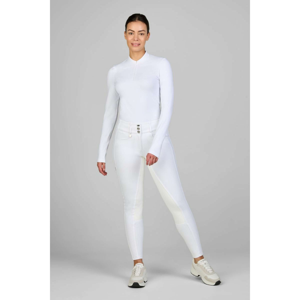 Pikeur Pantalon d'Équitation New Candela McCrown Blanc